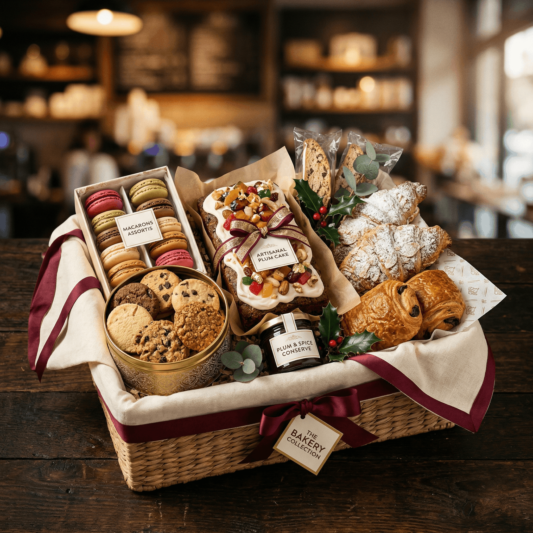 A selection of small-batch bakery treats prepared with care